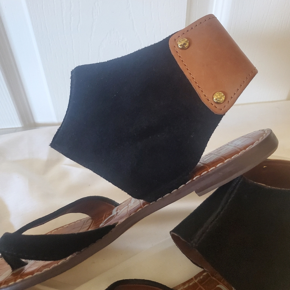 Sam Edelman Boho Suede Sandals 8.5 - Picture 2 of 12